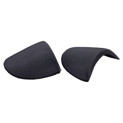Плечевые накладки (подплечники) втачные 120х165х16 мм, черный, В-16, 50 пар