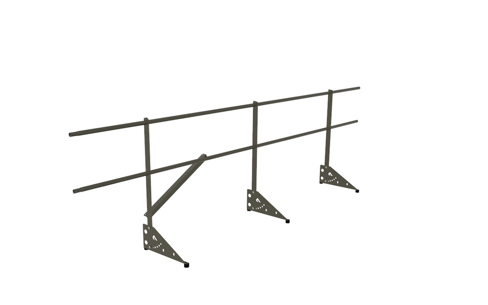 Кровельное ограждение Fachmann KO/SK/1200-3-3000 Фальцевый крепеж RAL