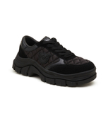 Кожаные кроссовки memphis sneaker suede/pelle vi Pinko - черный(101620 A12L)