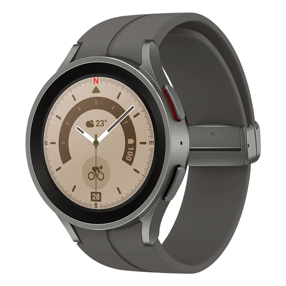 Умные часы Samsung Galaxy Watch 5 Pro 45mm, Gray Titanium (Серый)