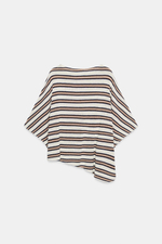 ТОП В СТИЛЕ РУСТИК С КОРОТКИМИ РУКАВАМИ — ZARA