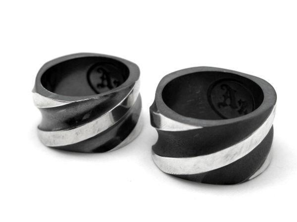 Кольцо из серебра Turbo-3  AZR-051