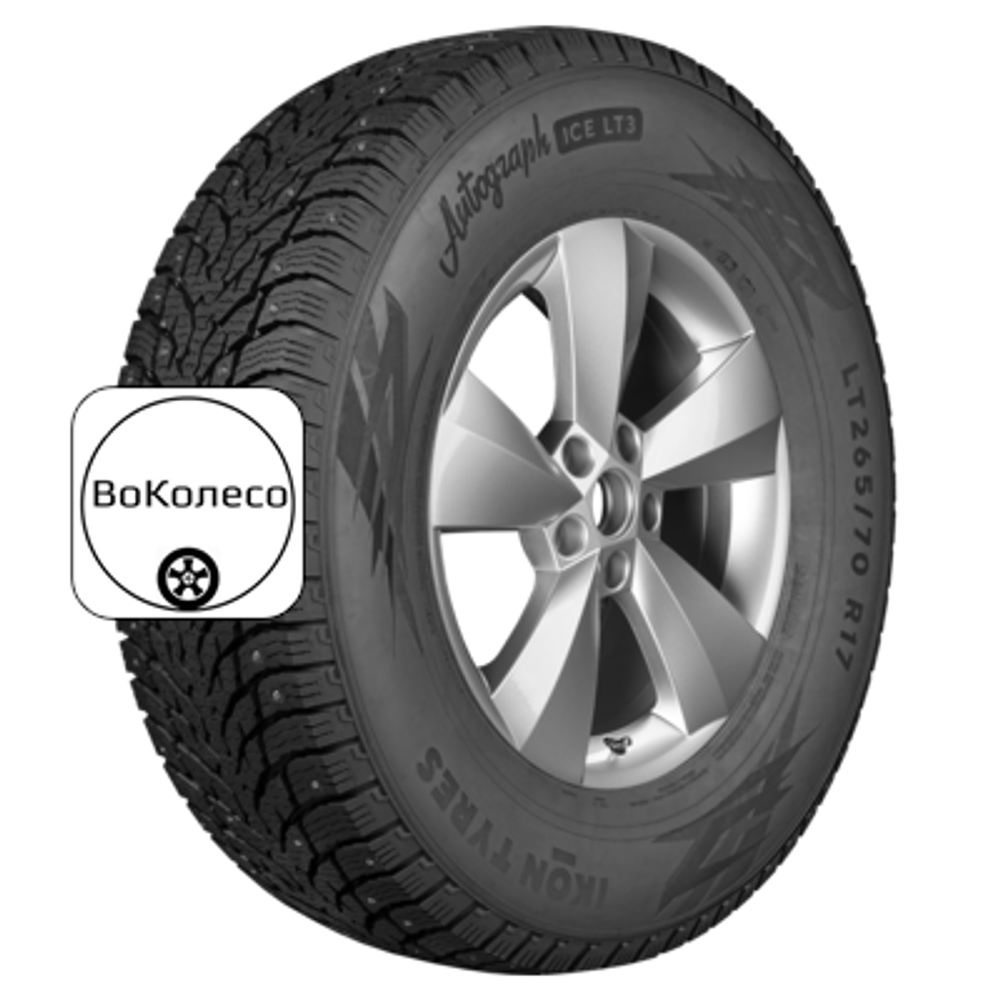 LT245/75R16C 120/116Q Autograph Ice LT3 TL (шип.) Ikon