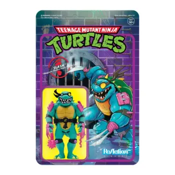Фигурка Super7 - TMNT ReAction W4 - Slash