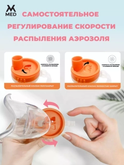 Ингалятор компрессорный, с низким уровнем шума