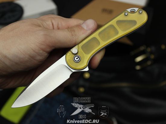 Нож складной CIVIVI Elementum II C18062P-7 сталь клинка Nitro-V, рукоять Ultem