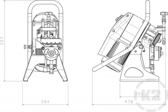 Автоматический кромкорез UZ-12 (22,5°, 30°, 37,5°, 45°, 50° приспособления в комплекте)