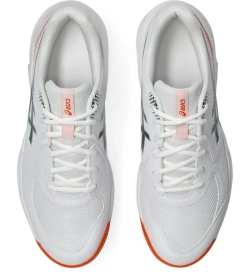 Мужские кросовки для Padel Asics Gel-Dedicate 9 Padel - white/jewel green