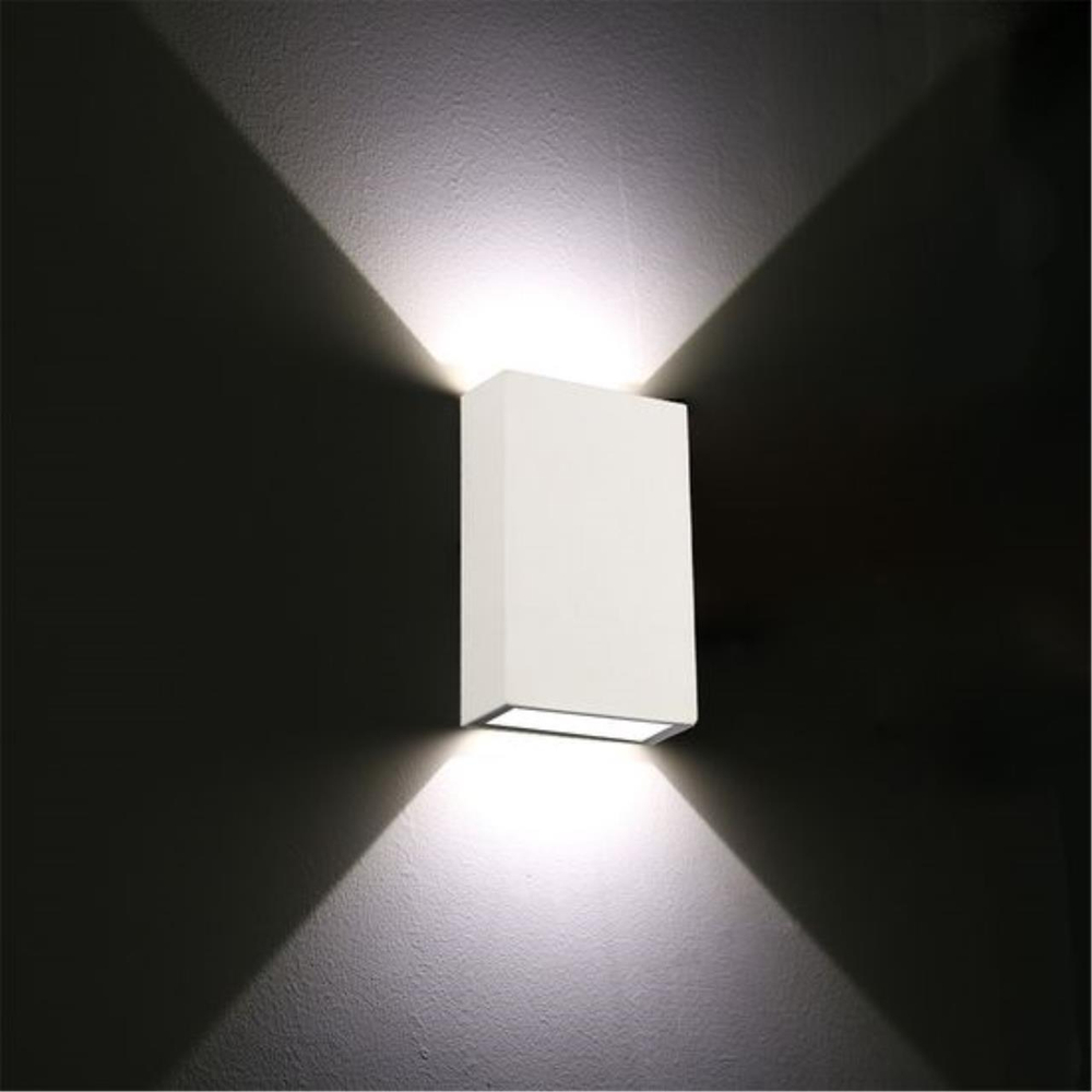 Уличный настенный светодиодный светильник Arte Lamp ALGOL A2750AL-2WH