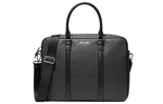 MICHAEL KORS Hudson Artificial Leather Briefcase, Handbag Men"s Black