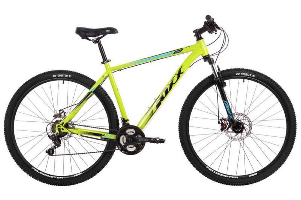 Велосипед 29" FOXX CAIMAN р.18" лимонный
