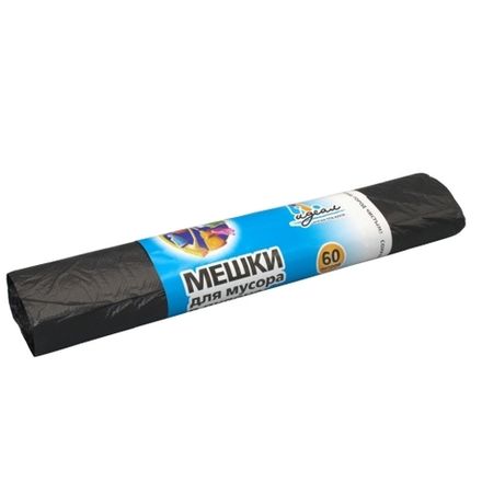 Мешки мусорные в рулонах 60л 60х70см 10мкм Идеал (25/1000шт)