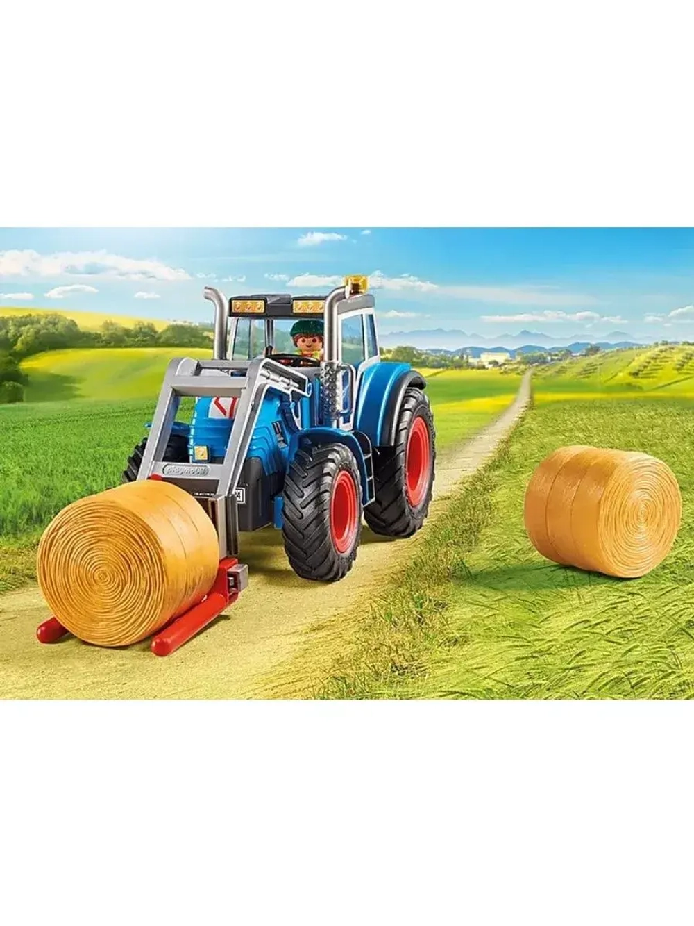 Набор Большой трактор с принадлежностями Playmobil 71004