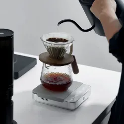 Весы кофейные портативные SMART SCALE 3.0 PRO (POUR-OVER) черные 0,3-2000гр батарея 2500mAH ZeroHero
