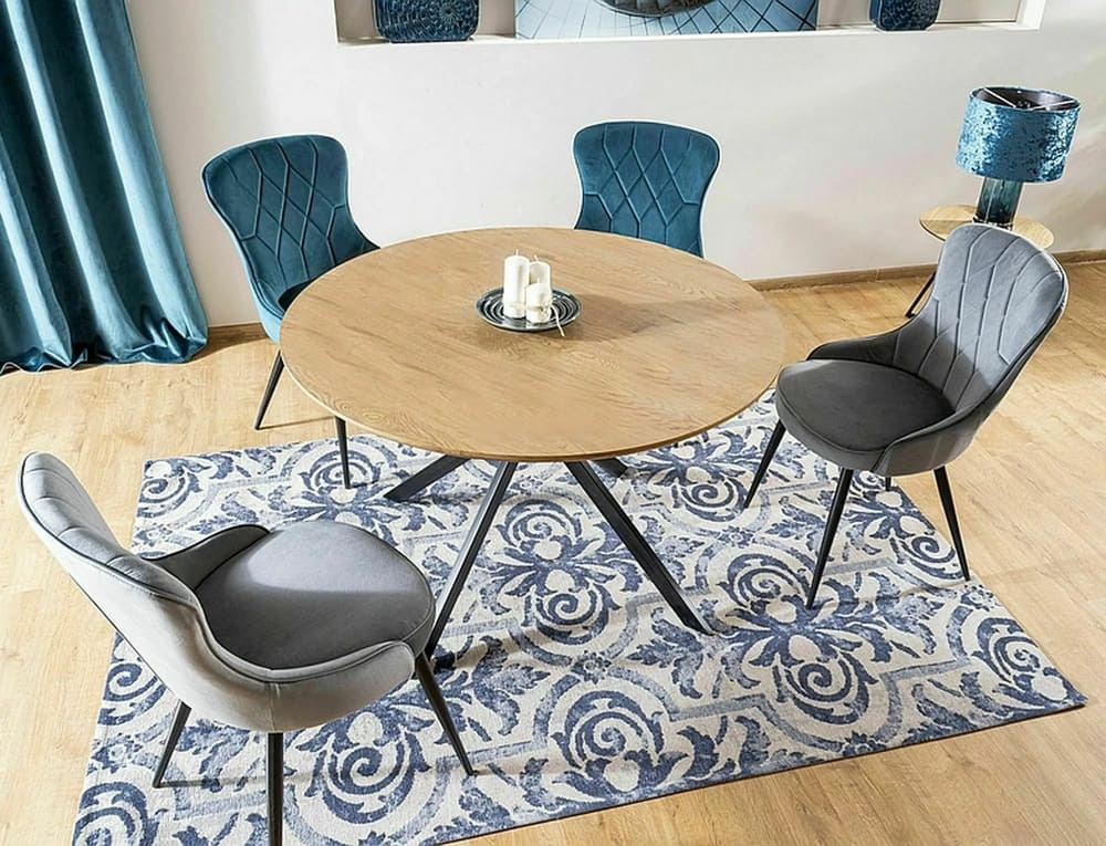 Стул SIGNAL LOTUS Velvet Bluvel 14 серый/черный