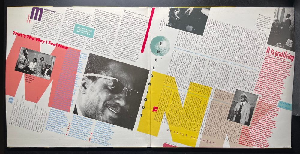 That's The Way I Feel Now - A Tribute To Thelonious Monk 2LP (Голландия 1984г.)