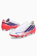 Бутсы adidas F50 Elite Hyperfast LL FG Junior - белый