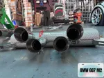 Выхлопная система и задний диффузор для BMW M2 G87 2023+ БМВ