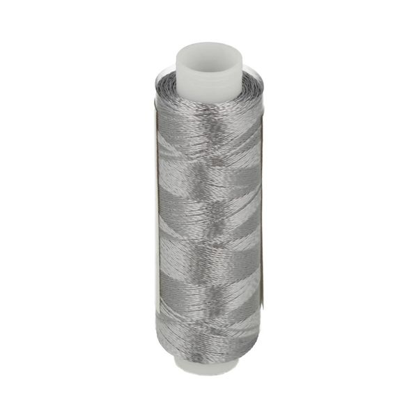 Нитки вышивальные Gamma V150/2, 10х200 ярдов, 3385 серый
