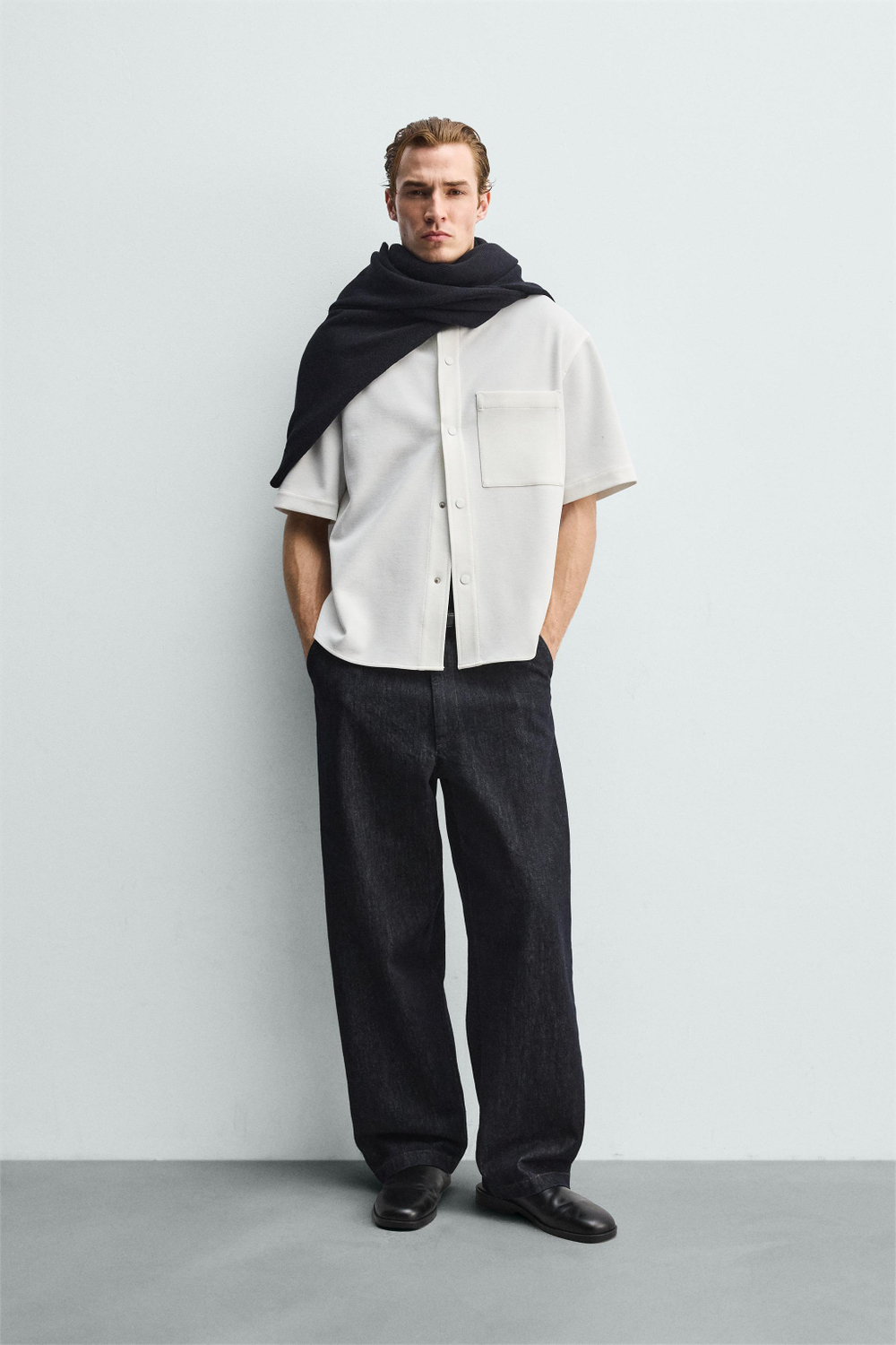 КУРТКА-РУБАШКА NON IRON — ZARA