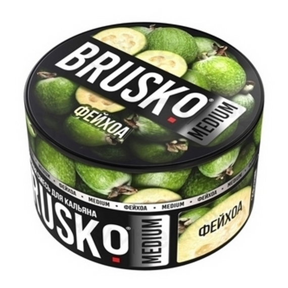 Бестабачная смесь для кальяна BRUSKO, 250 г, Фейхоа, Medium (M)