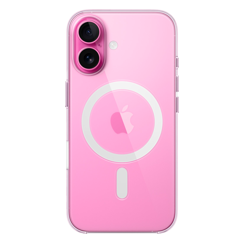 Прозрачный чехол с поддержкой MagSafe Apple Clear Case для iPhone 16
