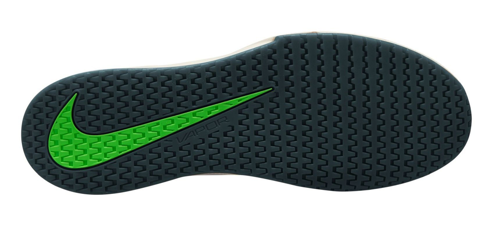 детские Кроссовки теннисные Nike Vapor Lite 2 JR - white/green strike/deep jungle