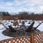 Кресло 2шт + подушки и раскладной столик Relax