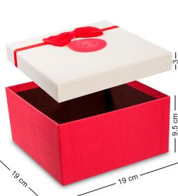 Packing Symphony WF-32-B Набор коробок из 3шт «Прямоугольник» цв.красн./бел.