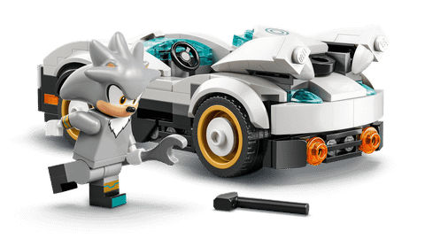 Конструктор LEGO Sonic the Hedgehog 77118 Silver's Car vs. Knuckles' Monster Truck