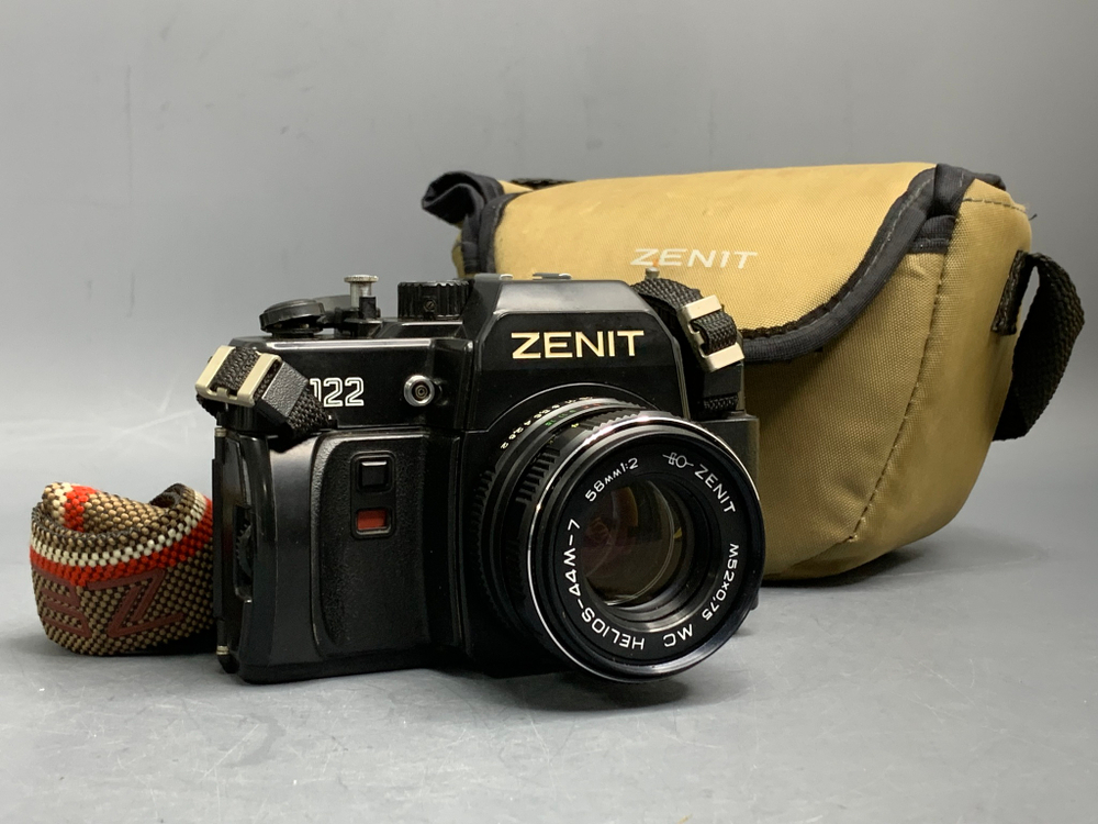 Zenit 122 + MC Helios-44M-7