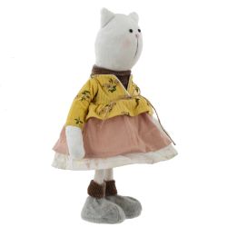GAEM Изделие декоративное "Кот/Кошка", L16 W10 H33 см, 2в.
