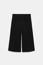 УДЛИНЕННЫЕ ШОРТЫ-БЕРМУДЫ СО ЗАЩИПАМИ — ZARA