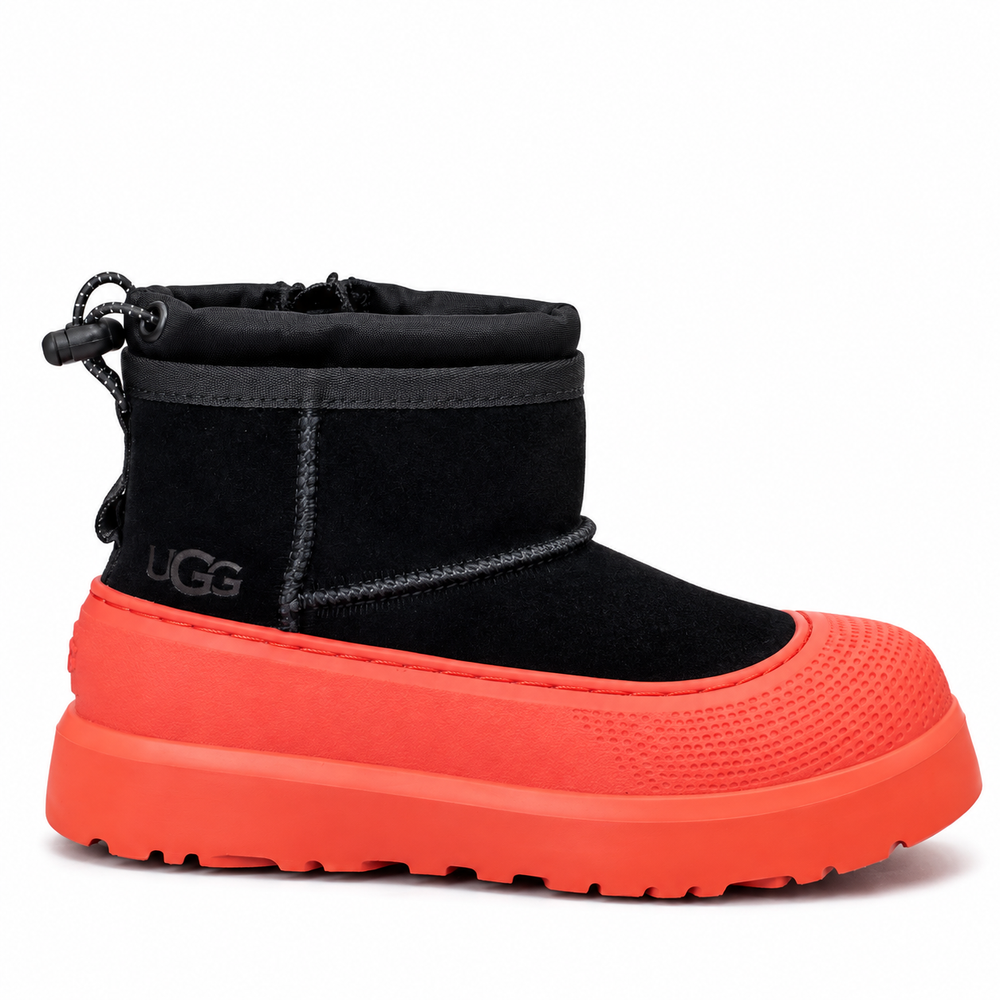 UGG Hybrid Kids Mini Weather Black Orange