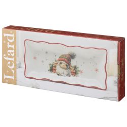 БЛЮДО СЕРВИРОВОЧНОЕ LEFARD "С НОВЫМ ГОДОМ!" 28*12*3 СМ.