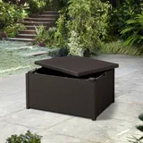 Allibert Стол-сундук Арика (Arica storage table), коричневый — фото 6