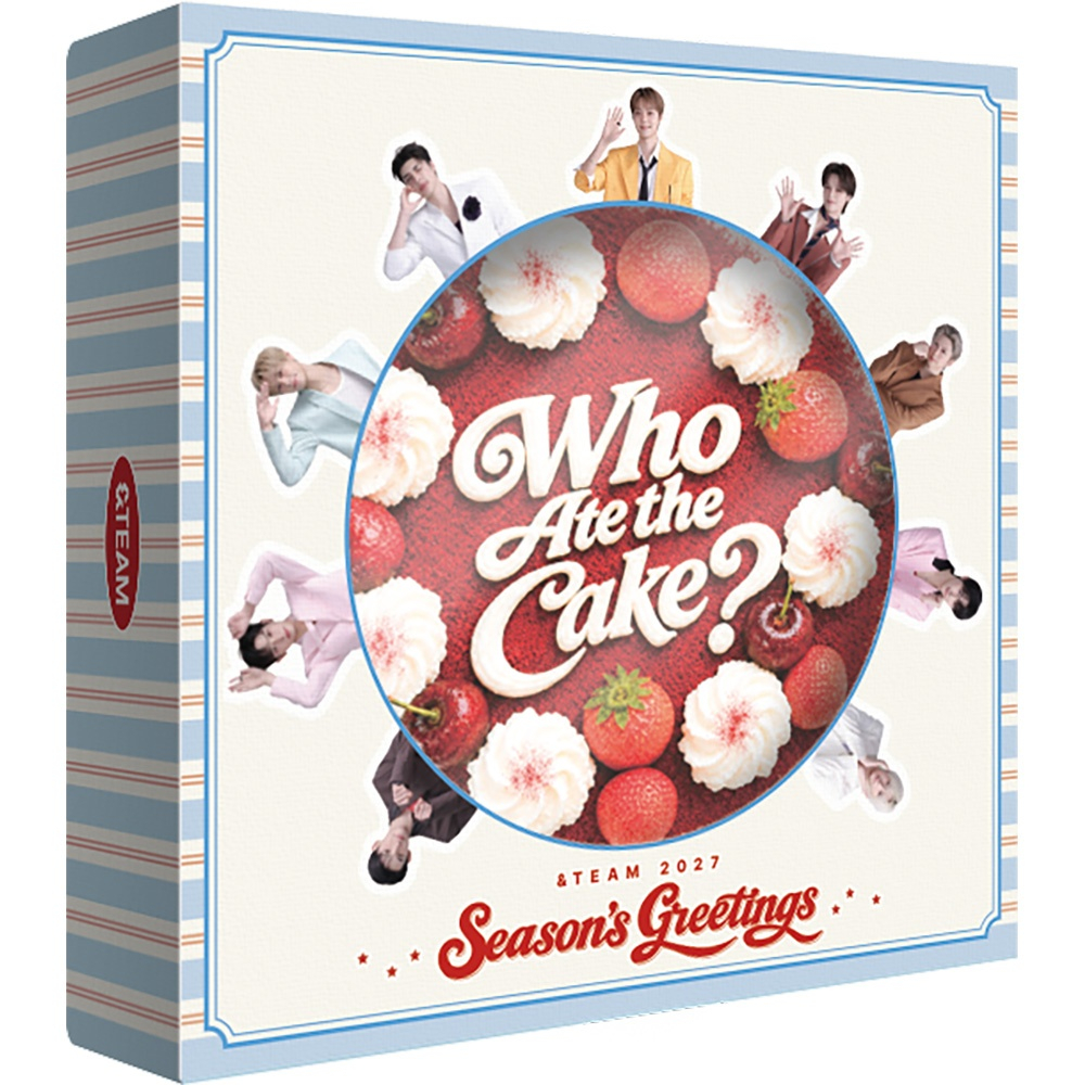 (ПРЕДЗАКАЗ) товары &TEAM - WHO ATE THE CAKE? 2027 SEASON'S GREETINGS