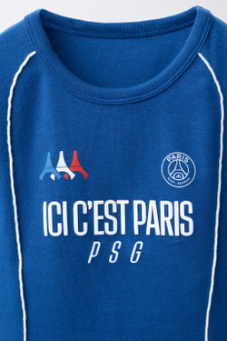 ZARA ФУТБОЛКА PSG ® T-SHIRT, СИНИЙ