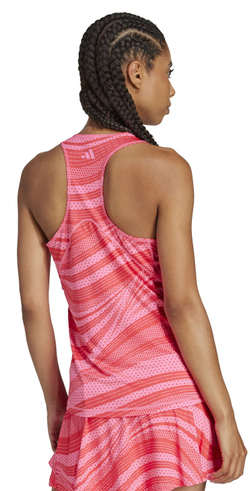 Женский теннисный топ Adidas Club Tennis Graphic Tank