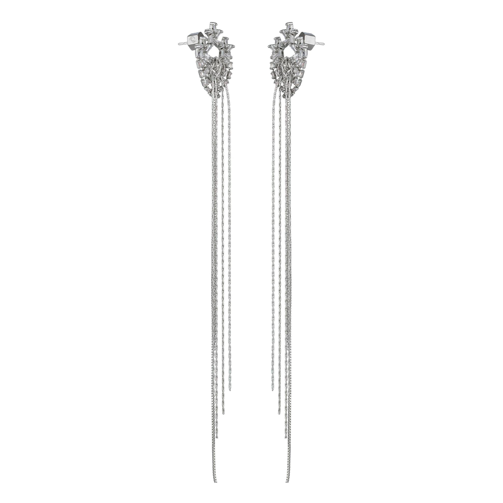 Серьги короткие 1858