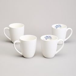 НАБОР КРУЖЕК LEFARD "ROYAL BLUE" 4 ШТ. 400 МЛ 12*9*10,5 СМ
