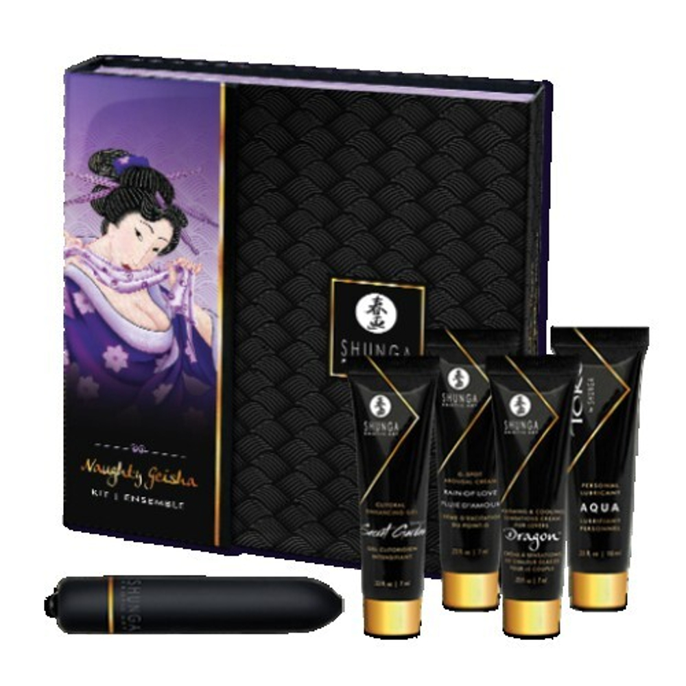 Shunga Naughty Geisha - Набор, 5 предметов