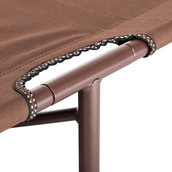 Кровать походная NISUS коричневый (N-BD630-98828-B) 140кг (пр-во ГК Тонар)