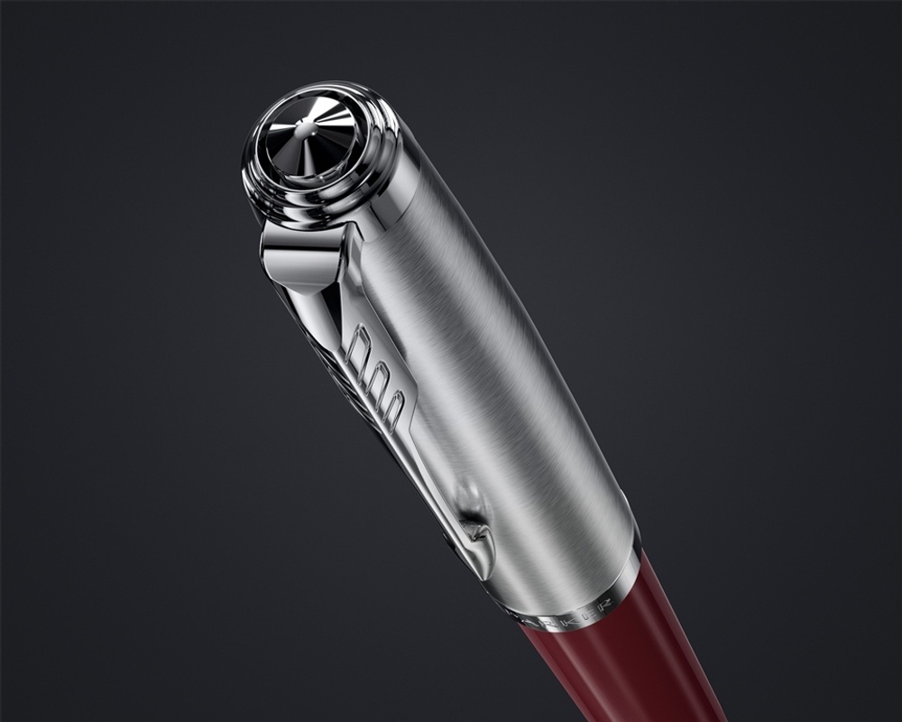 Перьевая ручка Parker 51 CORE BURGUNDY CT, перо: F, цвет чернил: black/blue, в подарочной упаковке.