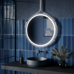 Зеркало с подсветкой Sancos Dames, белое 650 мм, арт. DA650W