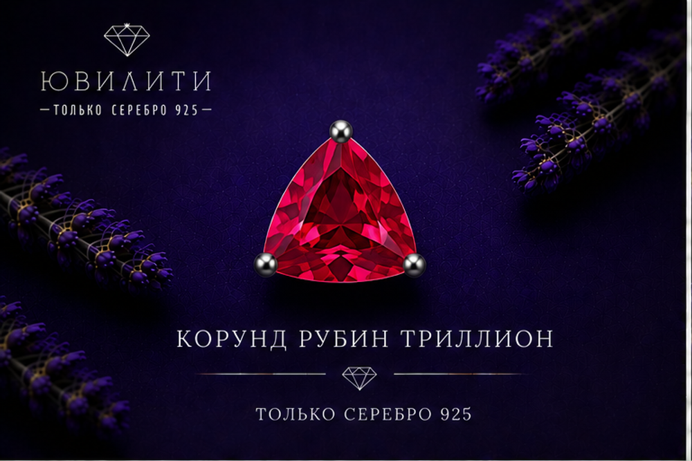Корунд Рубин Триллион
