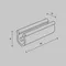 Фиксатор ремня Accessories for system Parity TRA130BF-B Maytoni