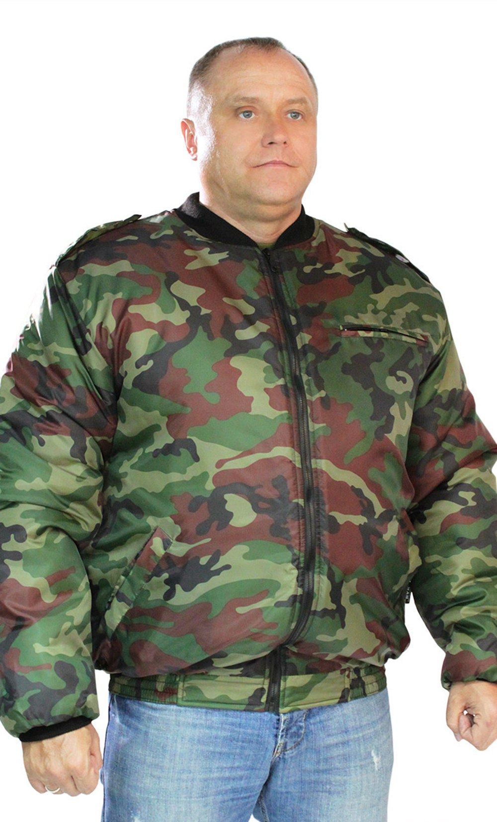 Ветровка Пилот (оксфорд, зеленый КМФ)