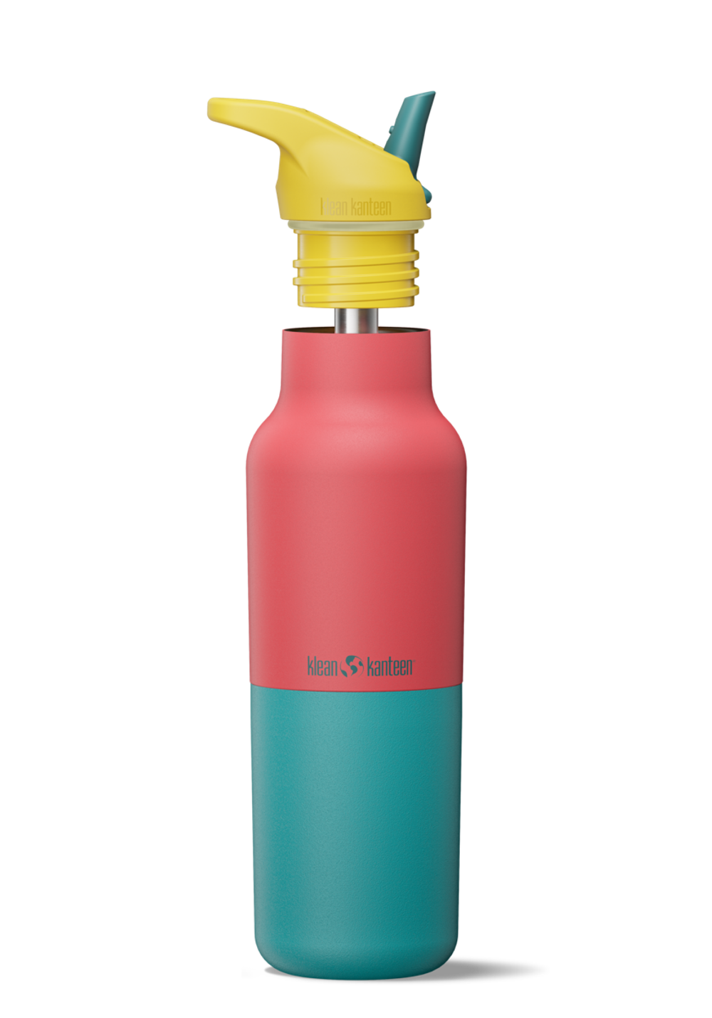 Термобутылка Klean Kanteen Rise Vac Classic Flip Sport 16oz (473 мл) Cayenne Kaleidoscope