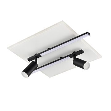 Потолочный светильник 40W 3000-6500К 6574/72CL белый/черный STELLS Lumion